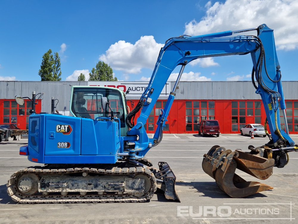 Mini escavadeira 2019 CAT 308CR: foto 6