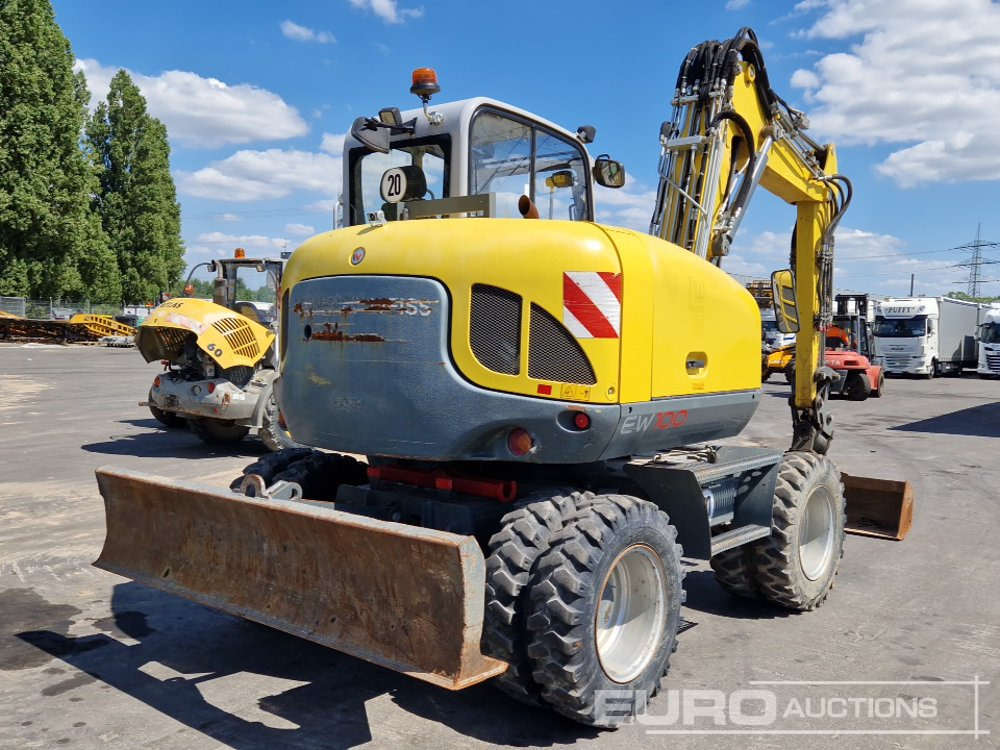 2019 Wacker Neuson EW100 - Escavadeira de rodas: foto 5 2019 Wacker Neuson EW100 - Escavadeira de rodas: foto 5