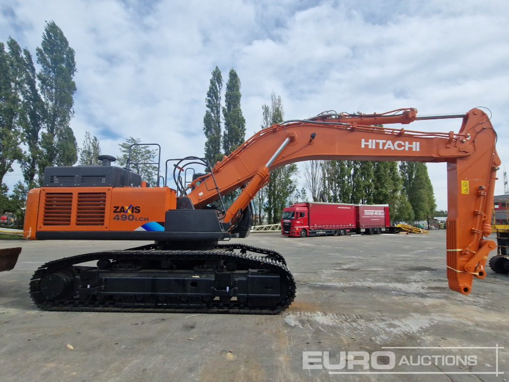 Escavadora de rastos 2020 Hitachi ZX490LCH-5A: foto 12