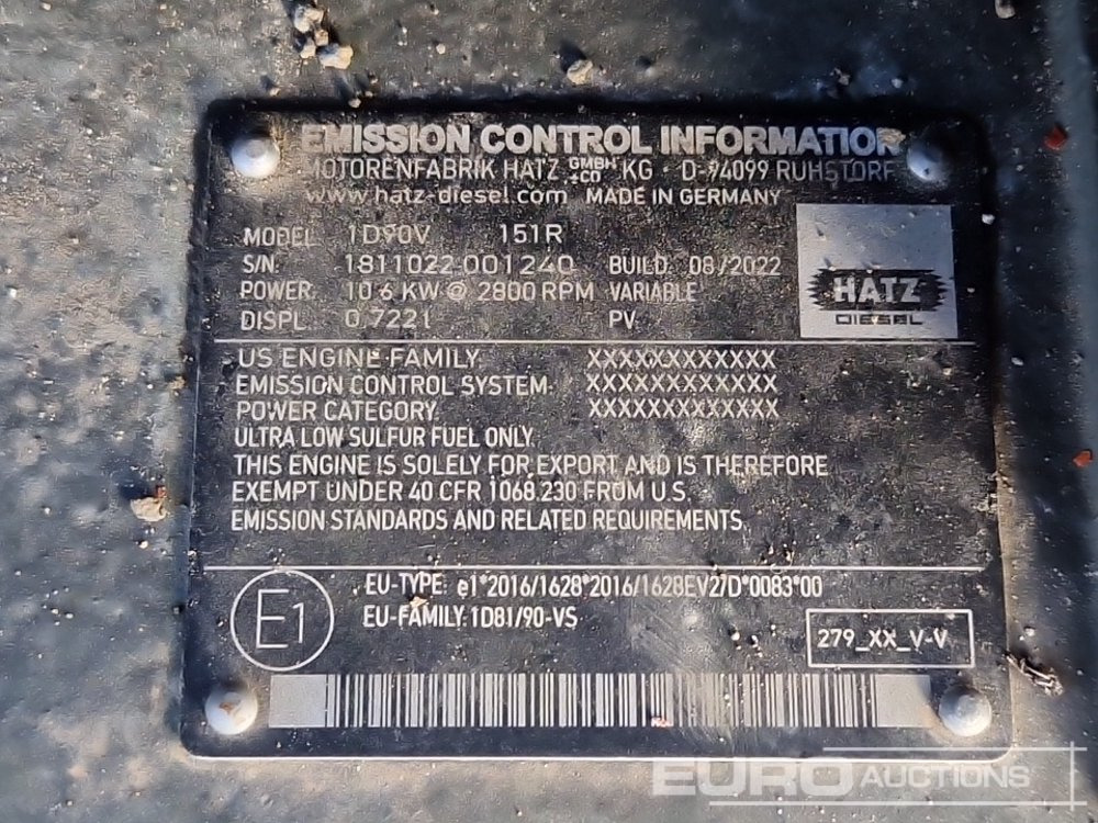 Máquina de asfalto 2023 Husqvarna LH700: foto 9