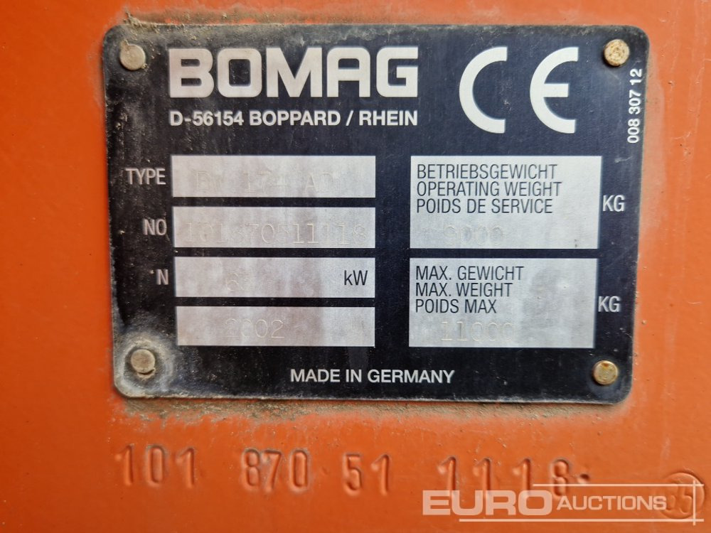 Rolo Bomag BW174AD: foto 34
