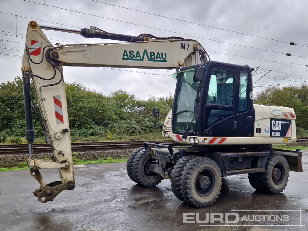 CAT M316D - Escavadeira de rodas: foto 1 CAT M316D - Escavadeira de rodas: foto 1