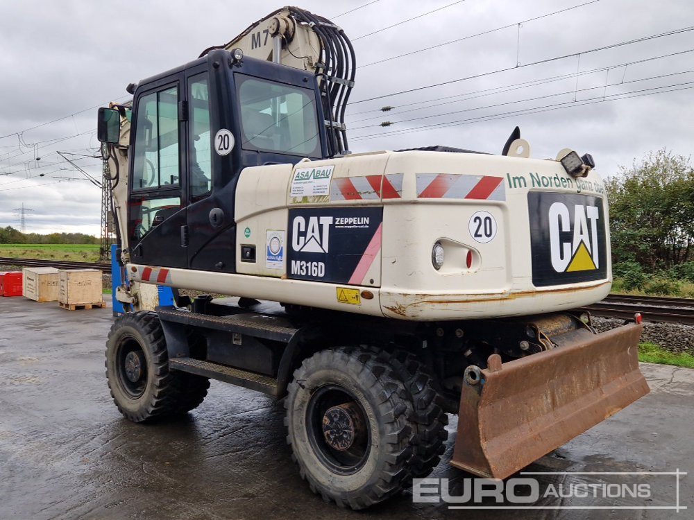 CAT M316D - Escavadeira de rodas: foto 3 CAT M316D - Escavadeira de rodas: foto 3