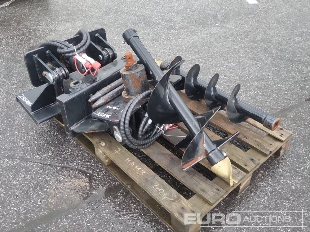 Auger Drive Unit (2 of), 12" Auger, 8" Auger - Equipamento de Escavadeira: foto 1 Auger Drive Unit (2 of), 12" Auger, 8" Auger - Equipamento de Escavadeira: foto 1