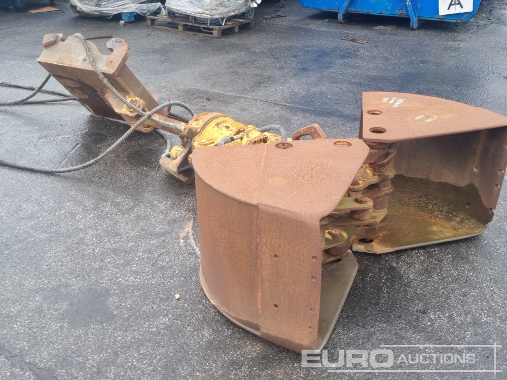 Hydraulic Rotating Clamshell Bucket to suit Crane - Equipamento de Escavadeira: foto 2 Hydraulic Rotating Clamshell Bucket to suit Crane - Equipamento de Escavadeira: foto 2