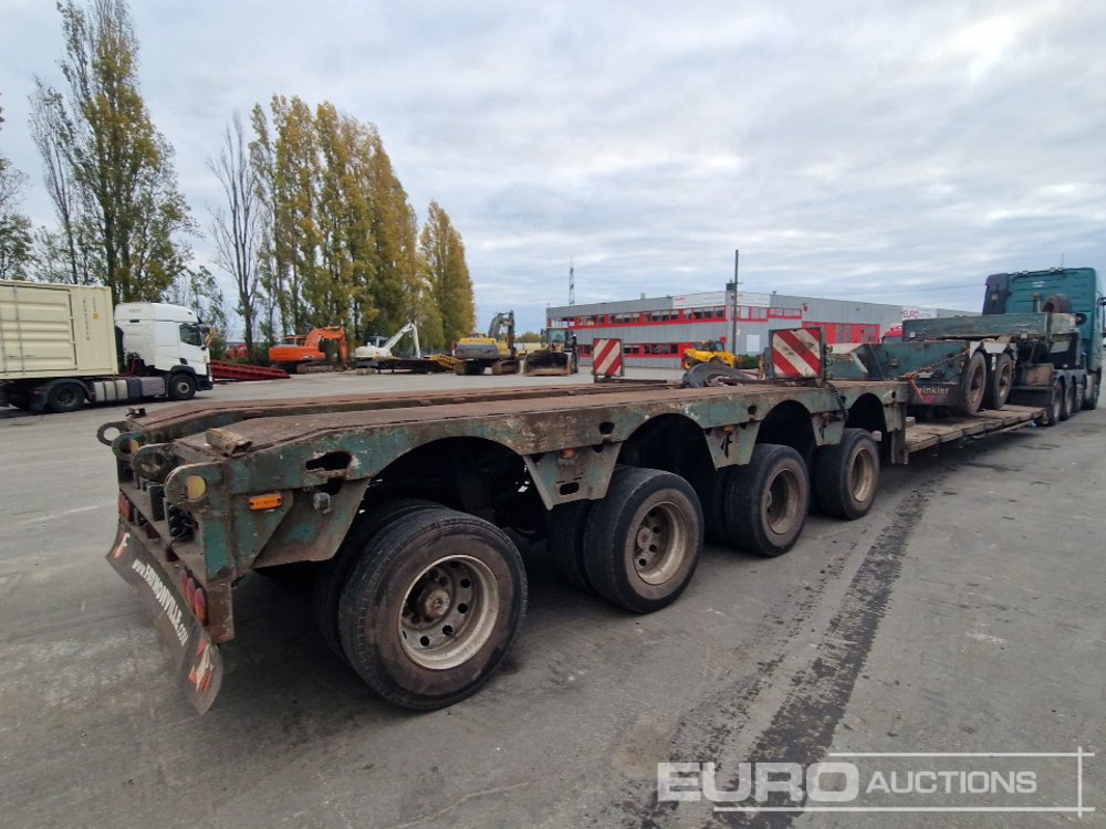 Faymonville 4 Axle Low Loader Trailer, Twin Axle Extension - Semireboque baixa: foto 4 Faymonville 4 Axle Low Loader Trailer, Twin Axle Extension - Semireboque baixa: foto 4