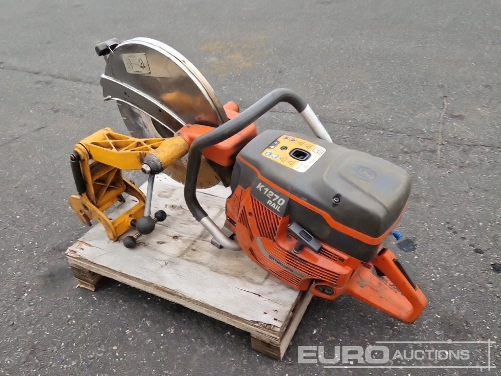 Husqvarna K1270 - Máquina de asfalto: foto 2 Husqvarna K1270 - Máquina de asfalto: foto 2