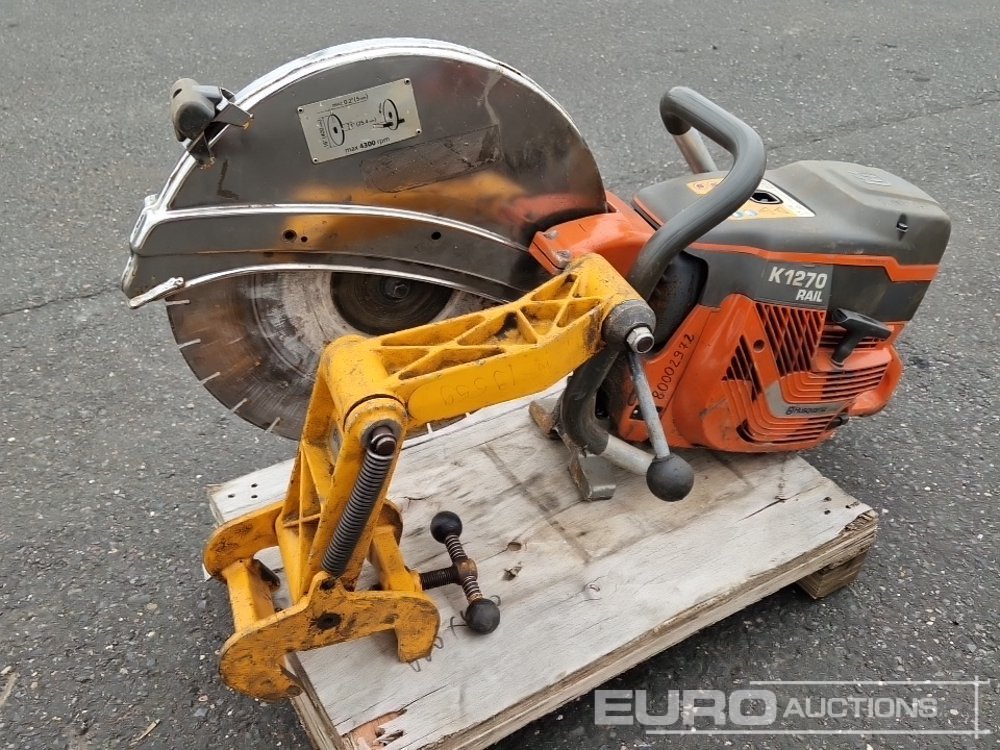 Husqvarna K1270 - Máquina de asfalto: foto 1 Husqvarna K1270 - Máquina de asfalto: foto 1