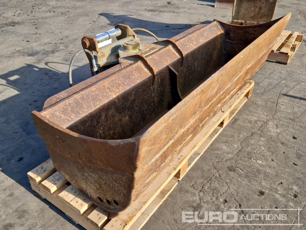 Lehnhoff 80" Hydraulic Tilt Ditching Bucket, S60 to suit 12-16 Ton Excavator - Balde: foto 4 Lehnhoff 80" Hydraulic Tilt Ditching Bucket, S60 to suit 12-16 Ton Excavator - Balde: foto 4