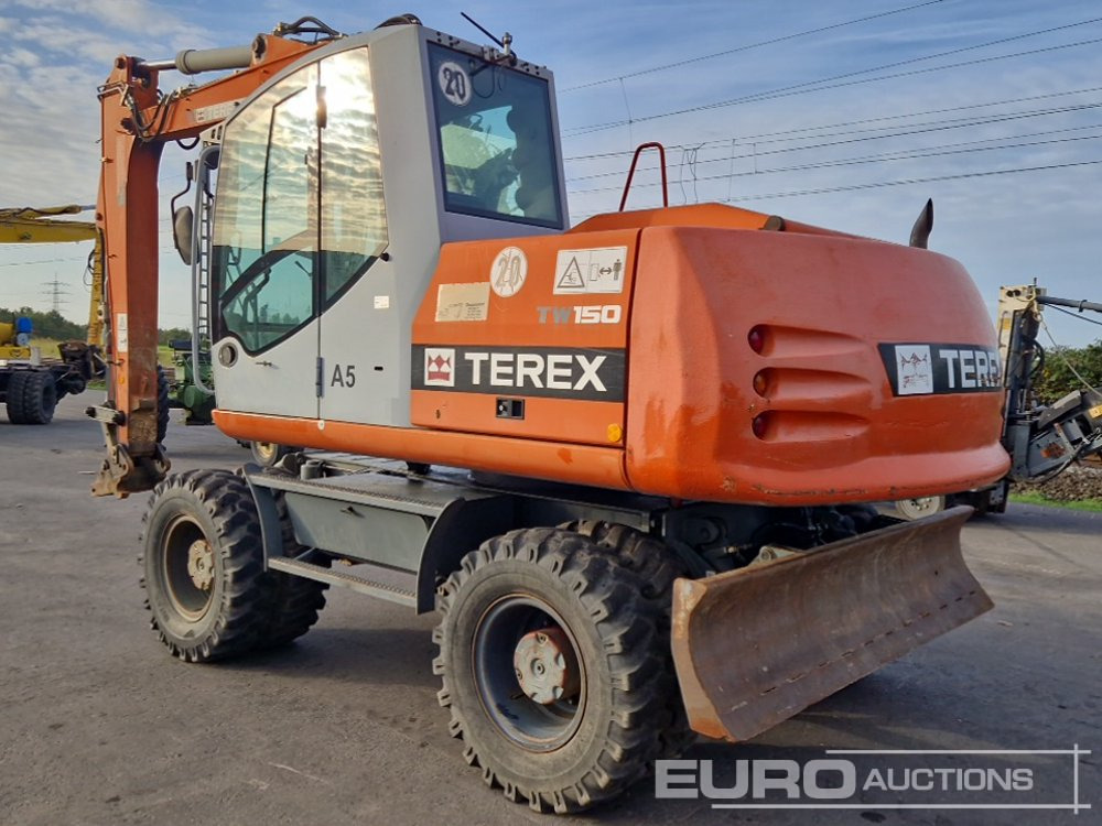Terex TW150 - Escavadeira de rodas: foto 3 Terex TW150 - Escavadeira de rodas: foto 3