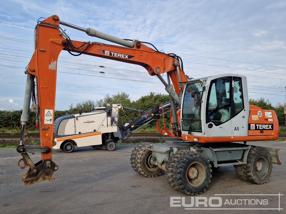 Terex TW150 - Escavadeira de rodas: foto 1 Terex TW150 - Escavadeira de rodas: foto 1