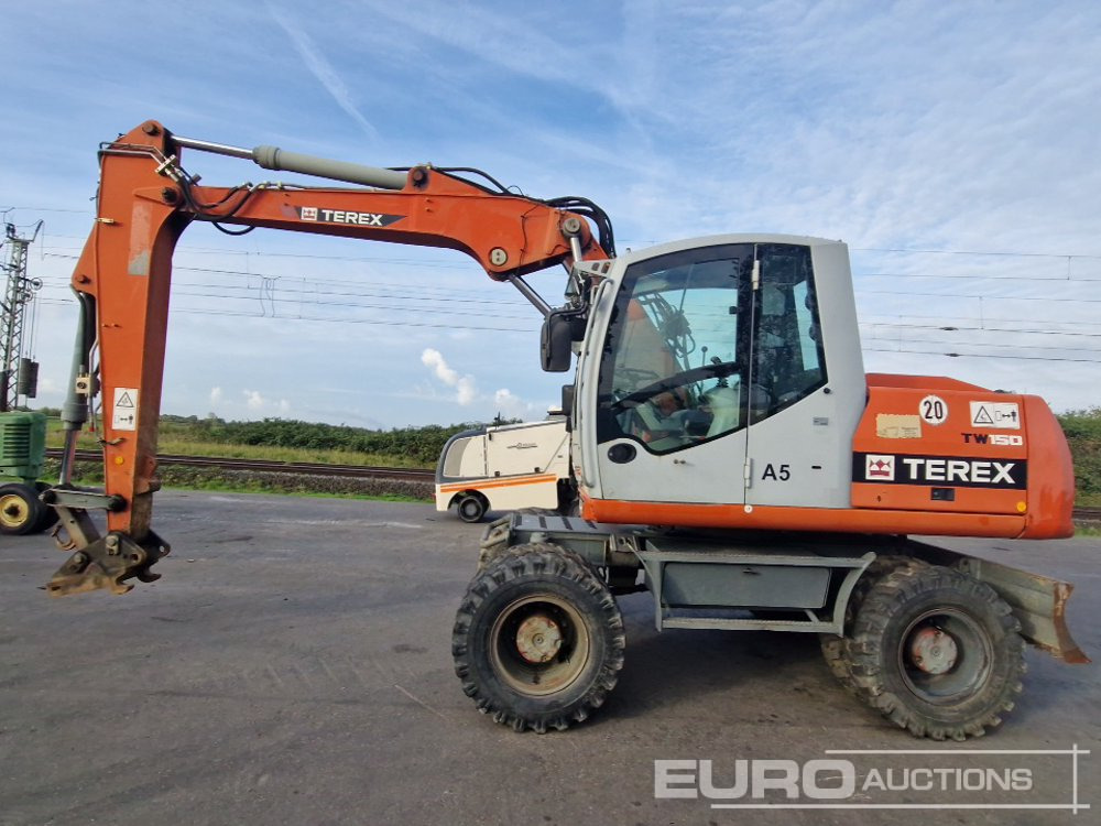 Terex TW150 - Escavadeira de rodas: foto 2 Terex TW150 - Escavadeira de rodas: foto 2
