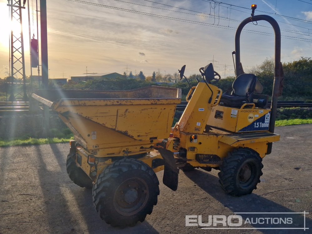 Thwaites 1.5 Ton High-Tip Swivel Skip Dumper, Roll Bar - Tombador: foto 1 Thwaites 1.5 Ton High-Tip Swivel Skip Dumper, Roll Bar - Tombador: foto 1