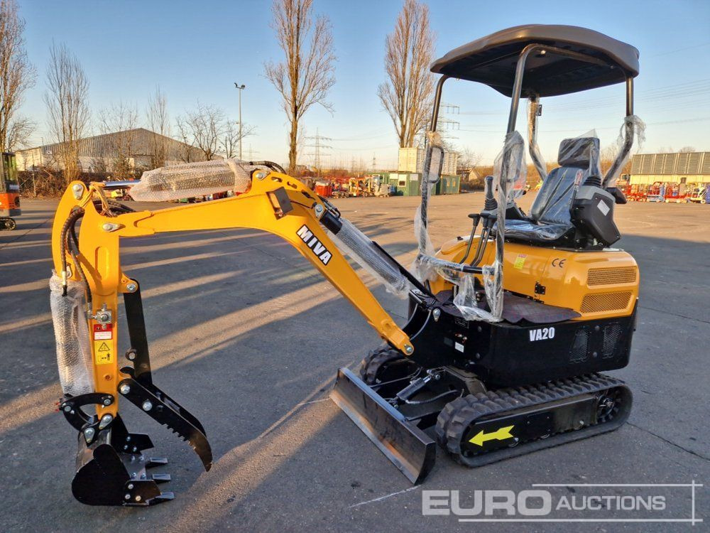 Unused 2025 Miva VA20 - Mini escavadeira: foto 1 Unused 2025 Miva VA20 - Mini escavadeira: foto 1