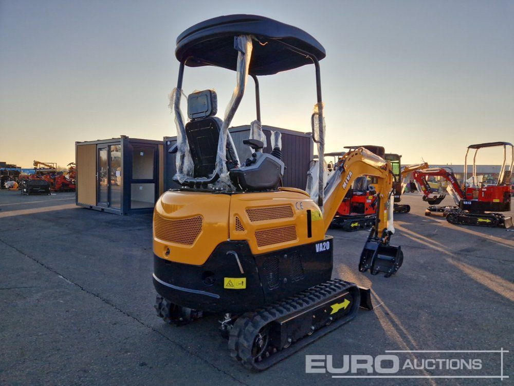 Unused 2025 Miva VA20 - Mini escavadeira: foto 4 Unused 2025 Miva VA20 - Mini escavadeira: foto 4