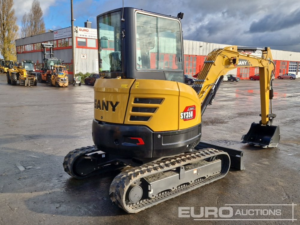Unused 2025 Sany SY35U - Mini escavadeira: foto 4 Unused 2025 Sany SY35U - Mini escavadeira: foto 4