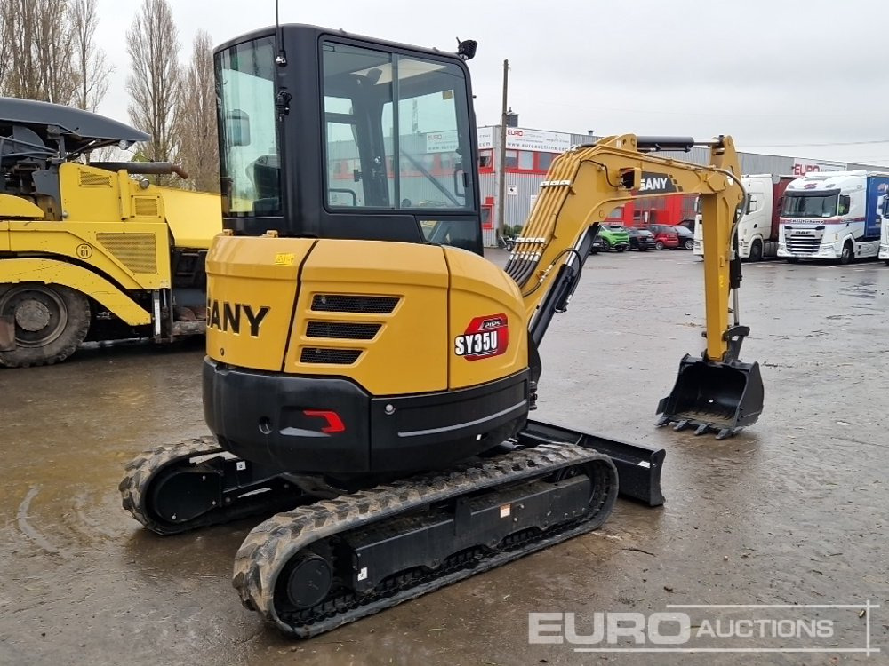 Unused 2025 Sany SY35U - Mini escavadeira: foto 5 Unused 2025 Sany SY35U - Mini escavadeira: foto 5