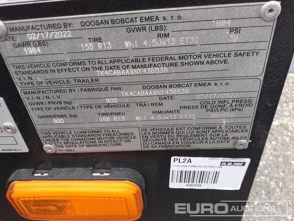 Unused Doosan C135 185CFM Compressor - Compressor de ar: foto 4 Unused Doosan C135 185CFM Compressor - Compressor de ar: foto 4