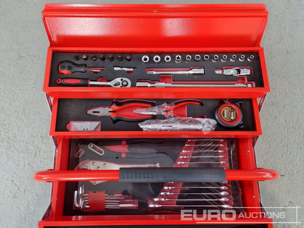 Unused North Tools Tool Box, 85Pcs. Tools - Equipamento de construção: foto 4 Unused North Tools Tool Box, 85Pcs. Tools - Equipamento de construção: foto 4