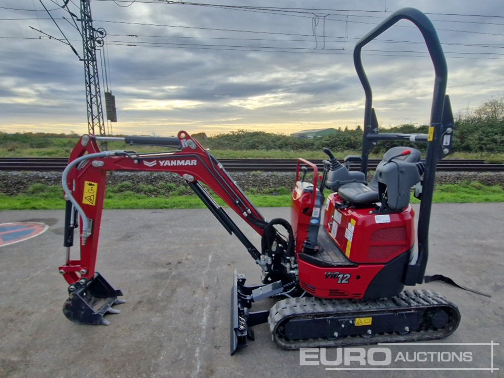 Unused Yanmar ViO12-2A - Mini escavadeira: foto 2 Unused Yanmar ViO12-2A - Mini escavadeira: foto 2