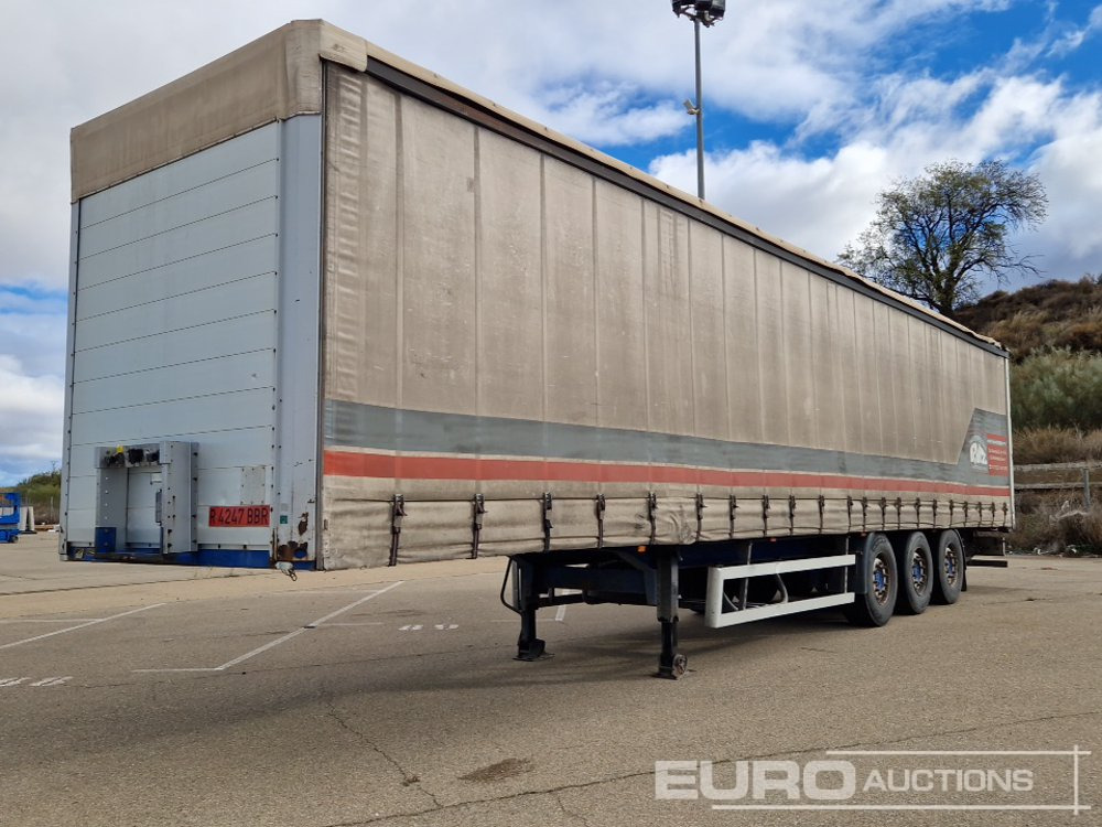 2001 Trailer Profi PRSH24 3 Axle Cuartainsider Trailer (Spanish Reg Docs Available / Documentación Española Disponible) - Semi-reboque de lona: foto 1 2001 Trailer Profi PRSH24 3 Axle Cuartainsider Trailer (Spanish Reg Docs Available / Documentación Española Disponible) - Semi-reboque de lona: foto 1