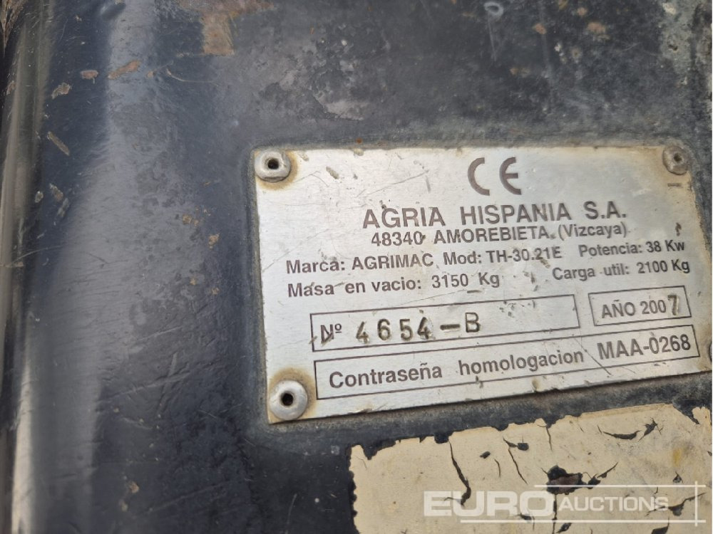 2007 Agrimac TH30-21 - Empilhador todo-o-terreno: foto 4 2007 Agrimac TH30-21 - Empilhador todo-o-terreno: foto 4