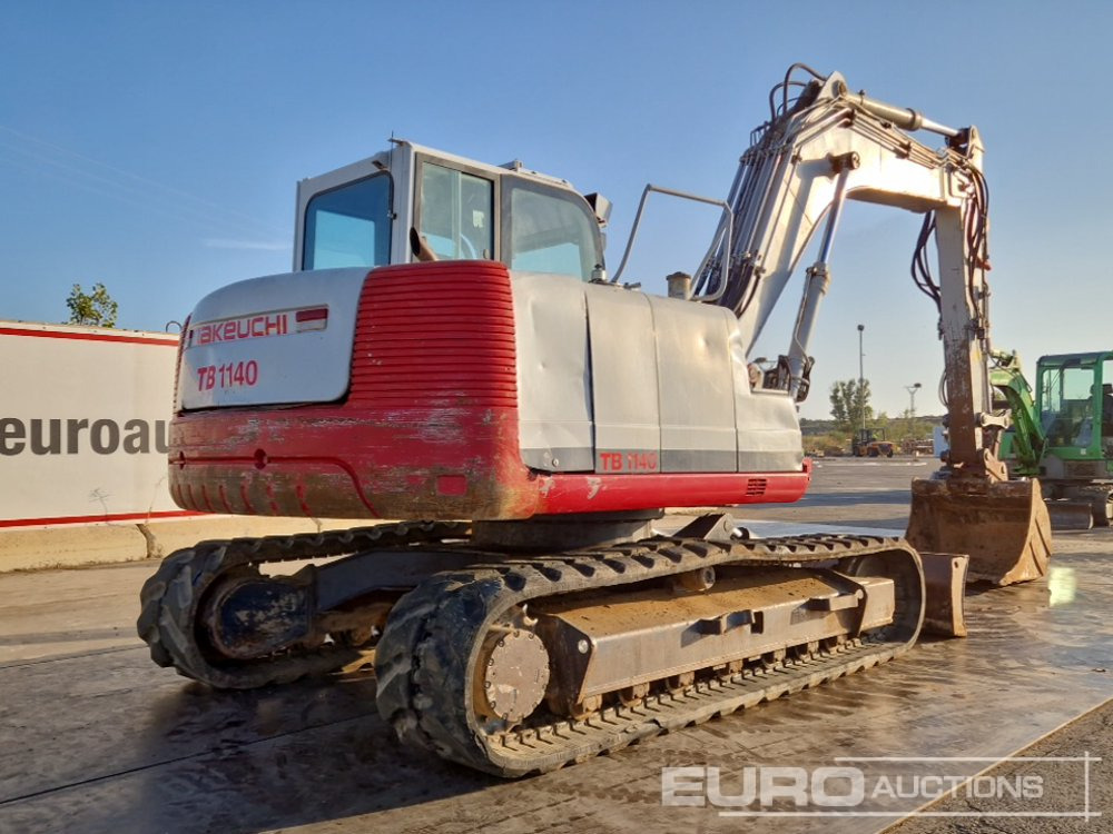 2007 Takeuchi TB1140 - Escavadora de rastos: foto 5 2007 Takeuchi TB1140 - Escavadora de rastos: foto 5
