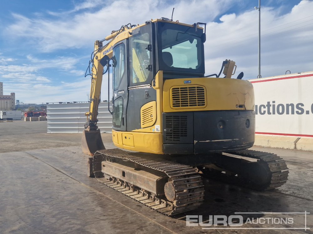 2010 Komatsu PC88MR-8 - Mini escavadeira: foto 3 2010 Komatsu PC88MR-8 - Mini escavadeira: foto 3