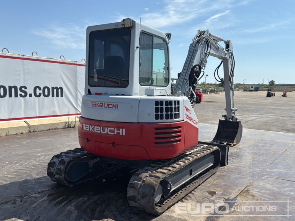 2015 Takeuchi TB153FR - Mini escavadeira: foto 5 2015 Takeuchi TB153FR - Mini escavadeira: foto 5