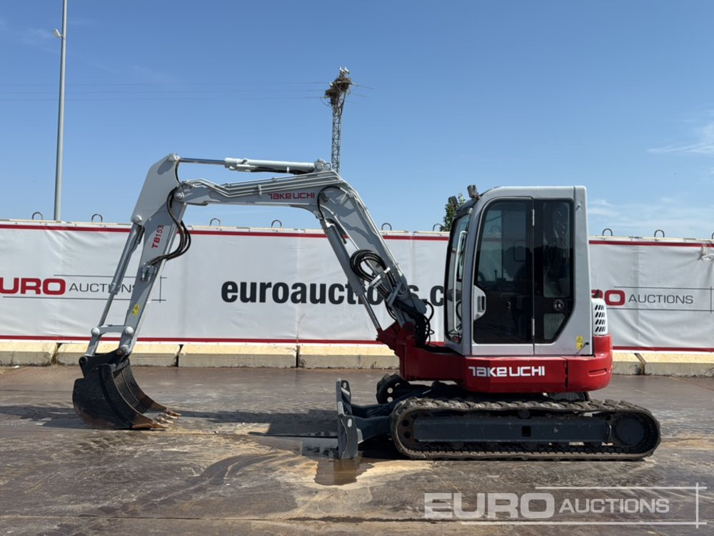 2015 Takeuchi TB153FR - Mini escavadeira: foto 2 2015 Takeuchi TB153FR - Mini escavadeira: foto 2