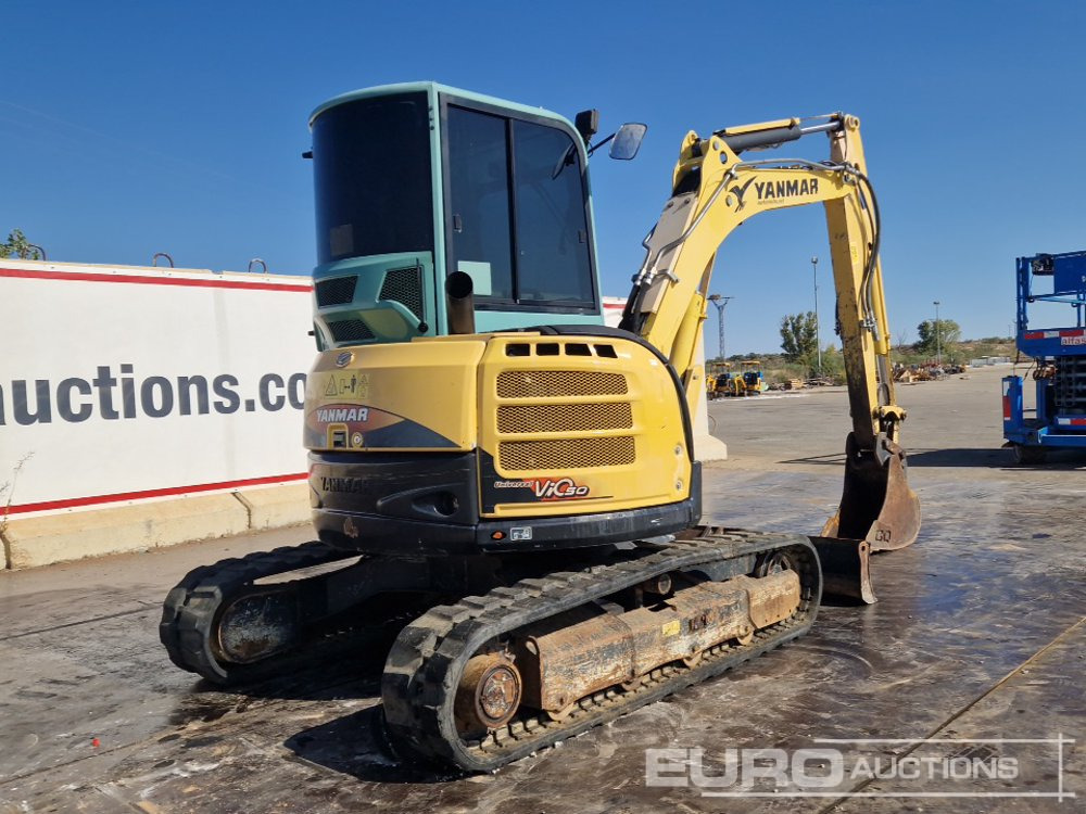 2015 Yanmar ViO50-U - Mini escavadeira: foto 5 2015 Yanmar ViO50-U - Mini escavadeira: foto 5