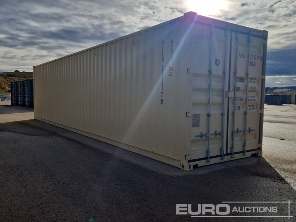 2025 40' x 8' High Cube Container, 4 Side Doors, 1 End Door - Contêiner marítimo: foto 3 2025 40' x 8' High Cube Container, 4 Side Doors, 1 End Door - Contêiner marítimo: foto 3