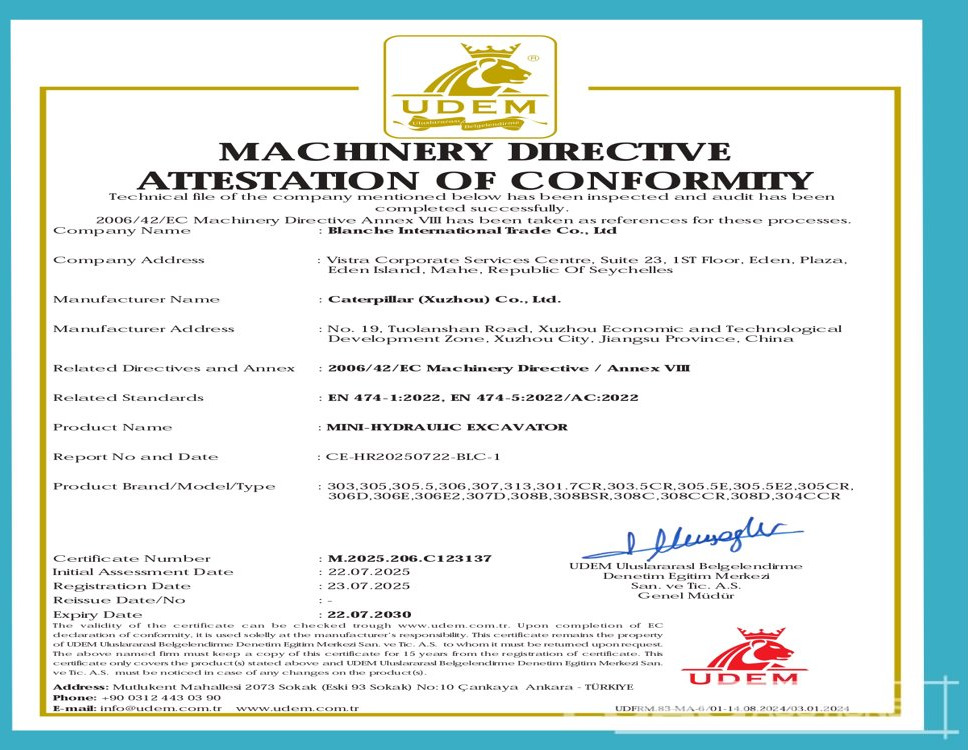 CAT 306 - Mini escavadeira: foto 1 CAT 306 - Mini escavadeira: foto 1