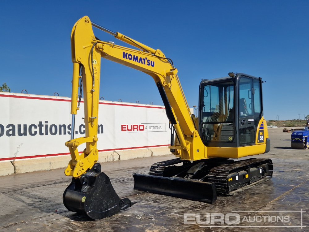 Komatsu PC56-7 - Mini escavadeira: foto 1 Komatsu PC56-7 - Mini escavadeira: foto 1
