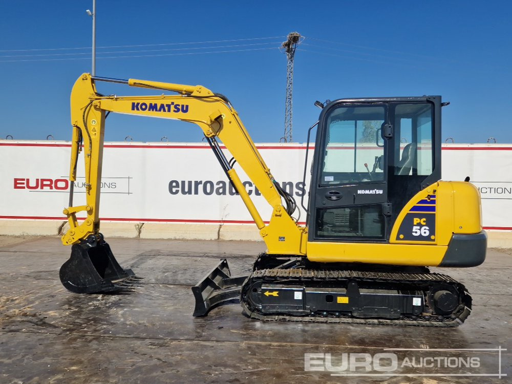 Komatsu PC56-7 - Mini escavadeira: foto 2 Komatsu PC56-7 - Mini escavadeira: foto 2