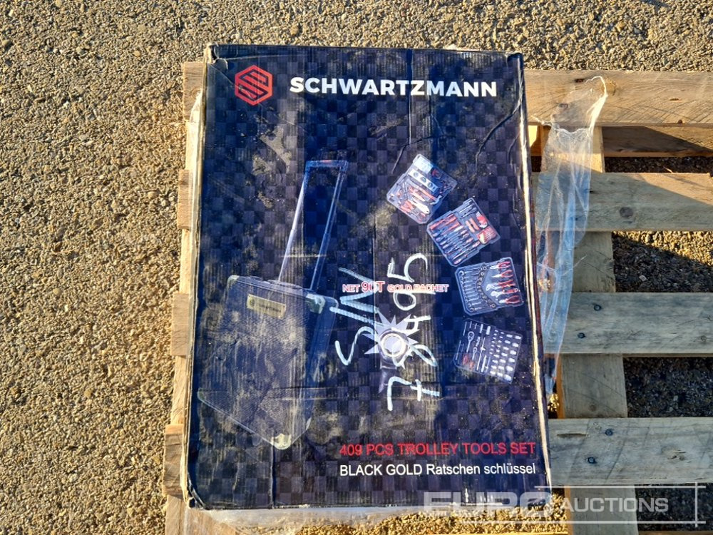 Schwartzmann 409 Pieces Trolley Tool Set - Equipamento de construção: foto 5 Schwartzmann 409 Pieces Trolley Tool Set - Equipamento de construção: foto 5