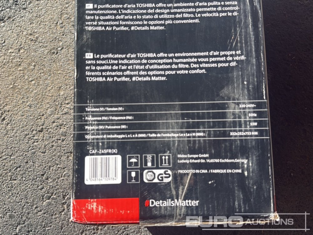 Toshiba CAF-Z45FR - Equipamento de construção: foto 5 Toshiba CAF-Z45FR - Equipamento de construção: foto 5