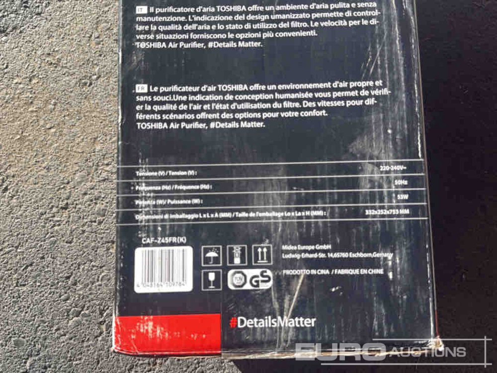 Toshiba CAF-Z45FR - Equipamento de construção: foto 5 Toshiba CAF-Z45FR - Equipamento de construção: foto 5