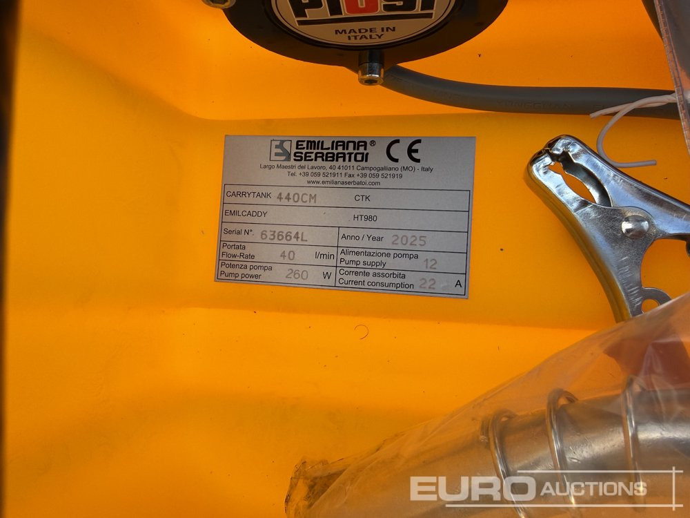 Unused 2025 Emiliana Serbatoi 440CM - Depósito de armazenamento: foto 1 Unused 2025 Emiliana Serbatoi 440CM - Depósito de armazenamento: foto 1