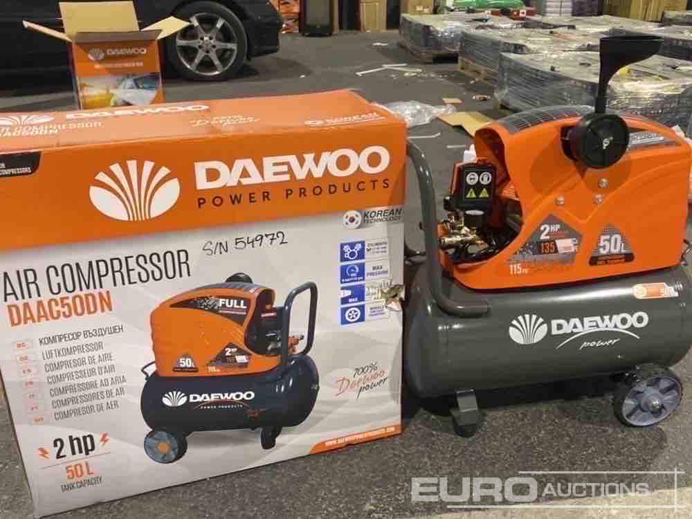 Unused Daewoo DAAC50DN - Compressor de ar: foto 1 Unused Daewoo DAAC50DN - Compressor de ar: foto 1