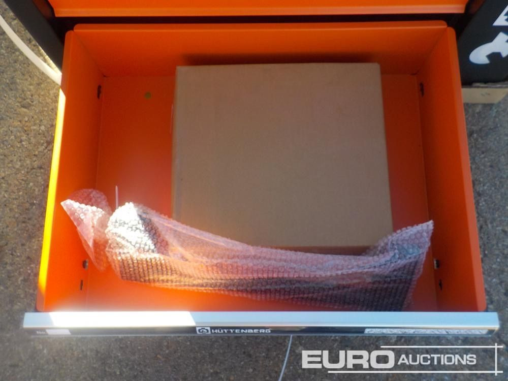 Equipamento para oficina Unused Huttenberg Tools Trolley, 220Pcs, Complete with Tools, 6 Drawers  / Carro Porta Herramientas Completo, 6 Cajones: foto 12