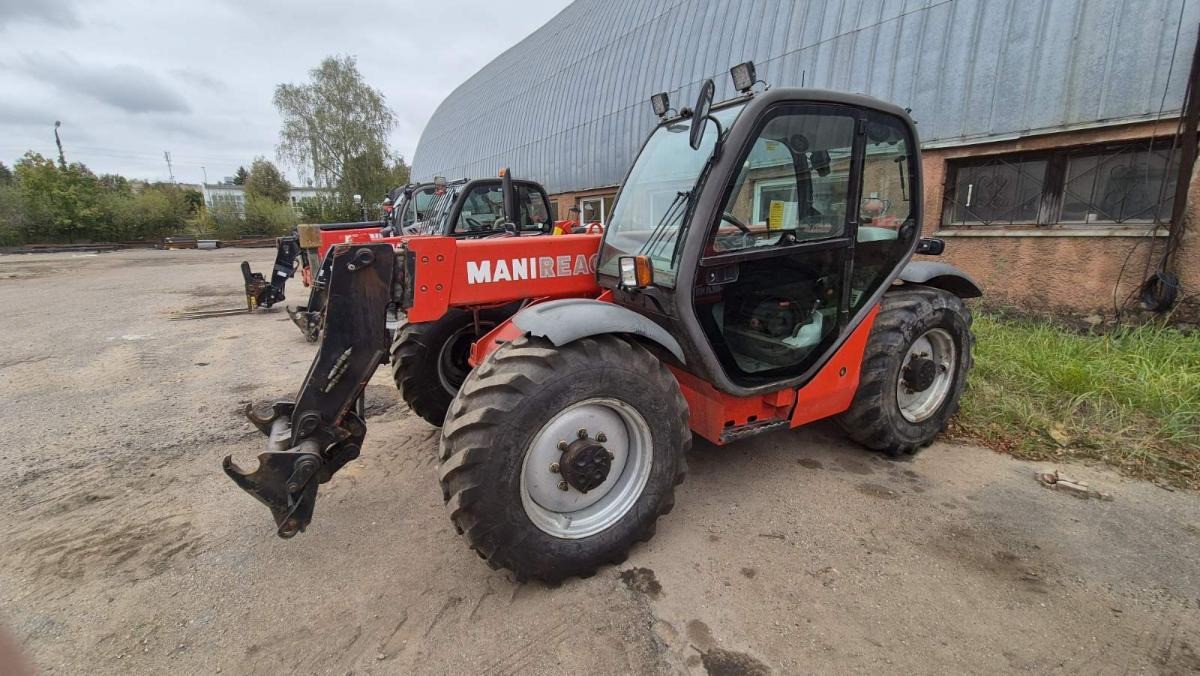 MANITOU MLT730 TURBO 1999 - Empilhador telescópico: foto 2 MANITOU MLT730 TURBO 1999 - Empilhador telescópico: foto 2