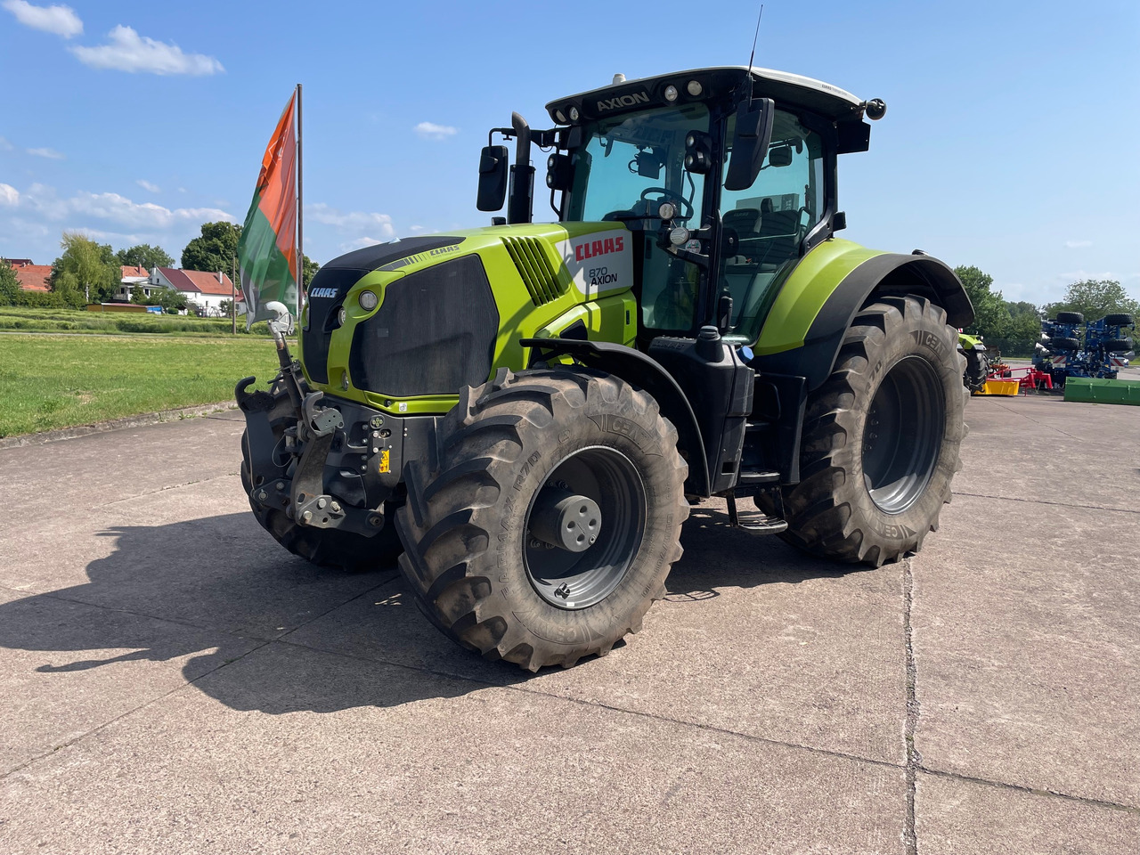Claas Axion 870 CMATIC - Trator: foto 1 Claas Axion 870 CMATIC - Trator: foto 1