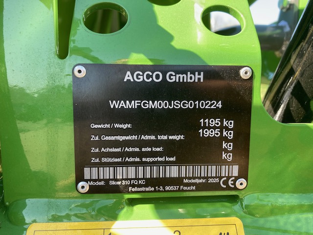 Fendt Slicer 310 FQ KC - Gadanheira: foto 2 Fendt Slicer 310 FQ KC - Gadanheira: foto 2