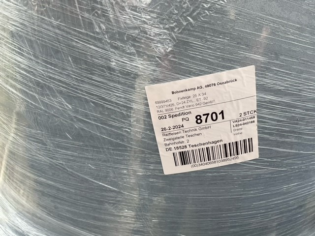 Fixfelge 25x34 ET -92 - Jante: foto 2 Fixfelge 25x34 ET -92 - Jante: foto 2