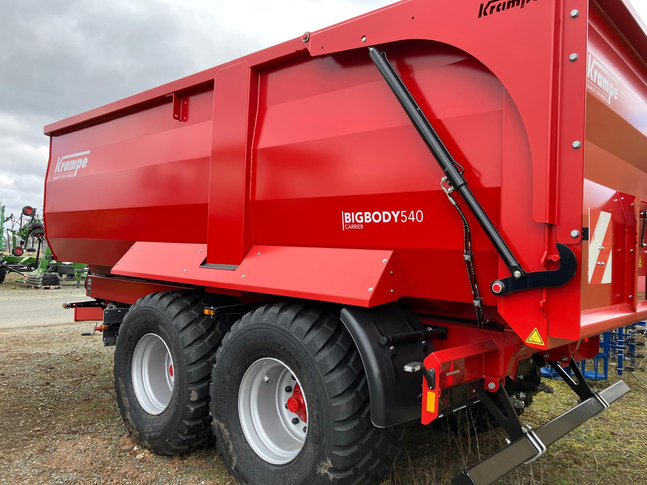 Krampe Big Body 540 Carrier - Caminhão basculante: foto 1 Krampe Big Body 540 Carrier - Caminhão basculante: foto 1