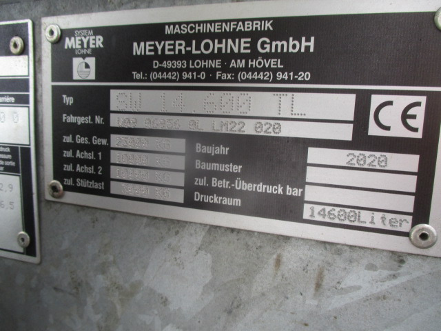 Meyer-Lohne Rekordia Pumptankwagen - Equipamento de fertilização: foto 3 Meyer-Lohne Rekordia Pumptankwagen - Equipamento de fertilização: foto 3