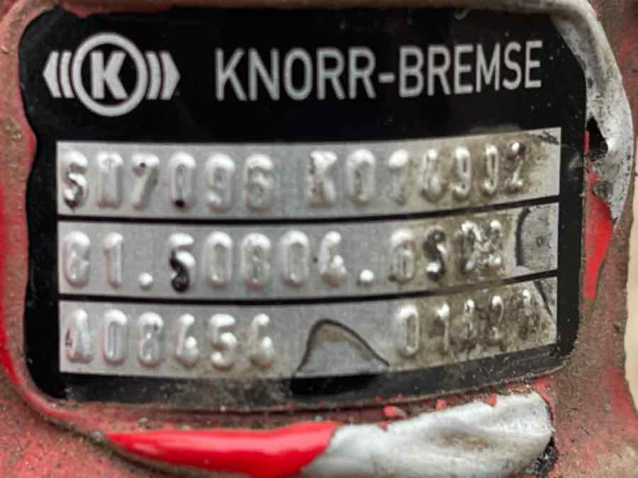 MAN BRAKE CALIBER 81.50804-6502 - Pinça de freio de Caminhão: foto 2 MAN BRAKE CALIBER 81.50804-6502 - Pinça de freio de Caminhão: foto 2