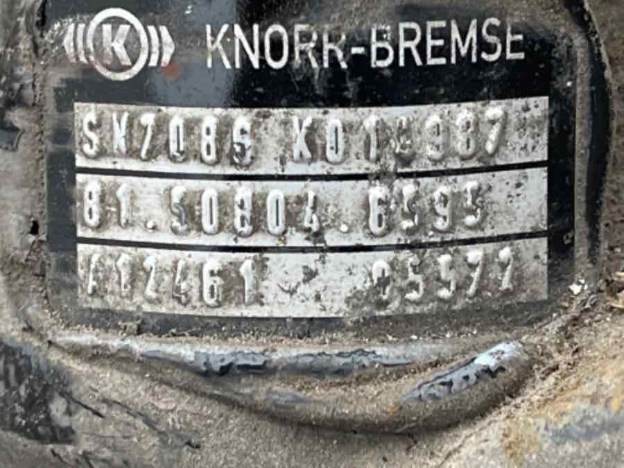 MAN BRAKE CALIBER 81.50804-6595 - Pinça de freio de Caminhão: foto 2 MAN BRAKE CALIBER 81.50804-6595 - Pinça de freio de Caminhão: foto 2