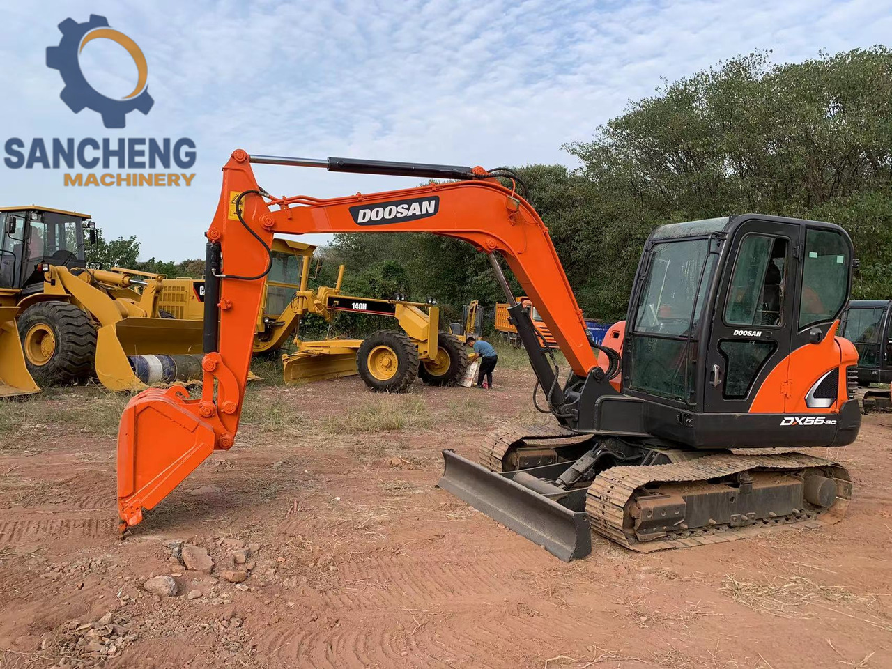 DOOSAN DX55 - Escavadeira: foto 4 DOOSAN DX55 - Escavadeira: foto 4